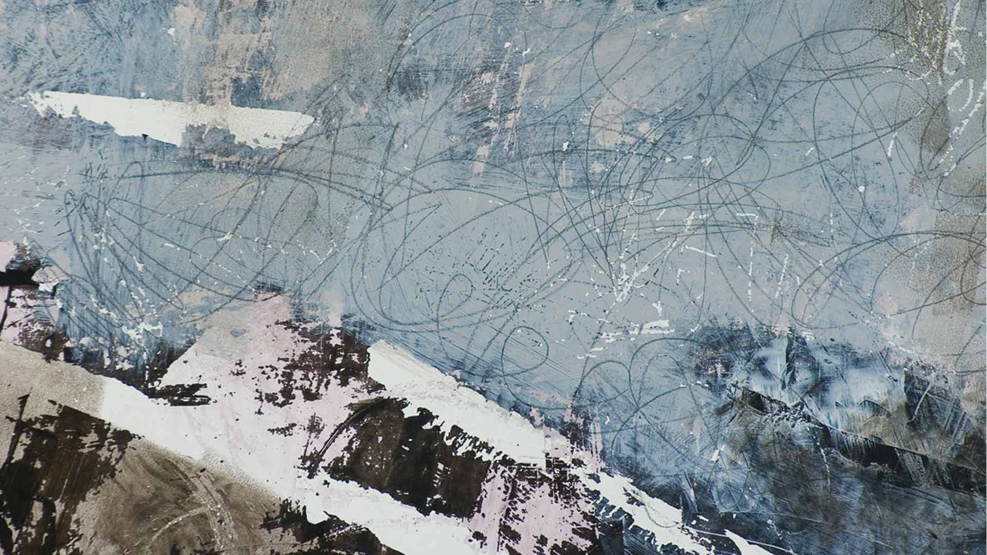 Bitwa, akryl, papier, metal, fragment, 2004r.