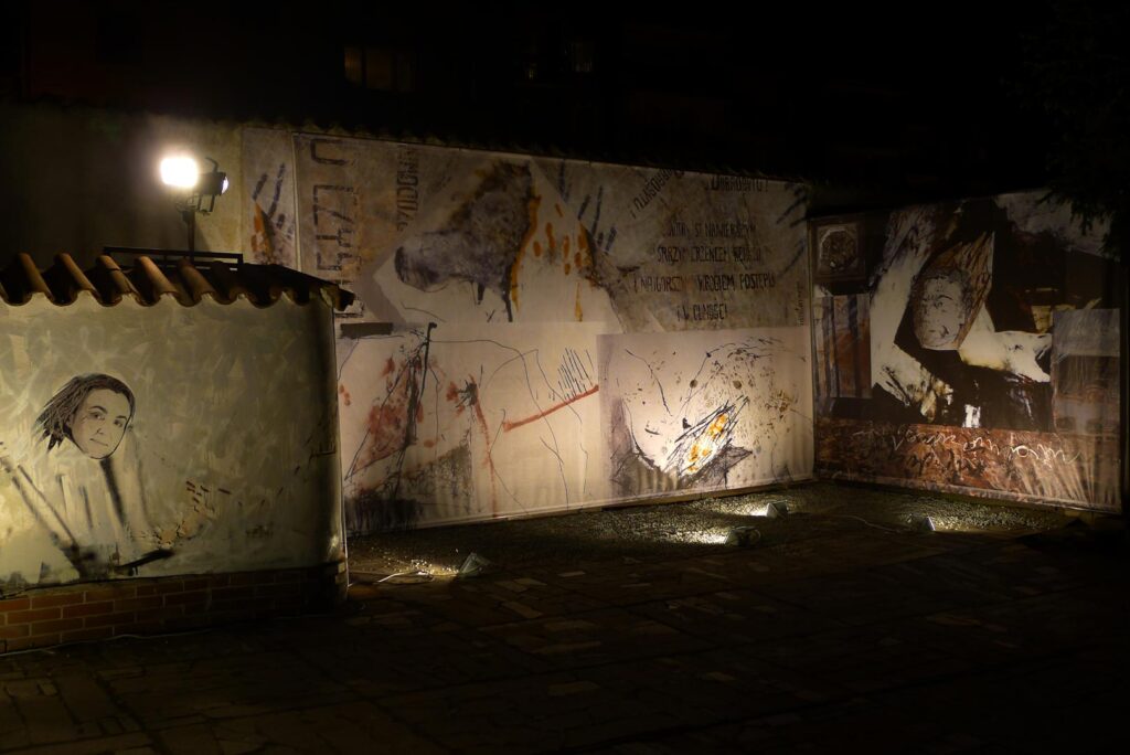 Projekt artystyczny przestrzeni publicznej, Muzeum Ziemi Kłodzkiej, 2013 r.