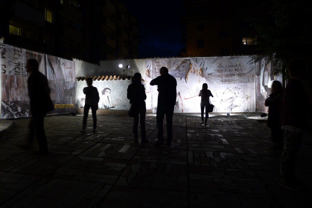 Projekt artystyczny przestrzeni publicznej, Muzeum Ziemi Kłodzkiej, 2013 r.