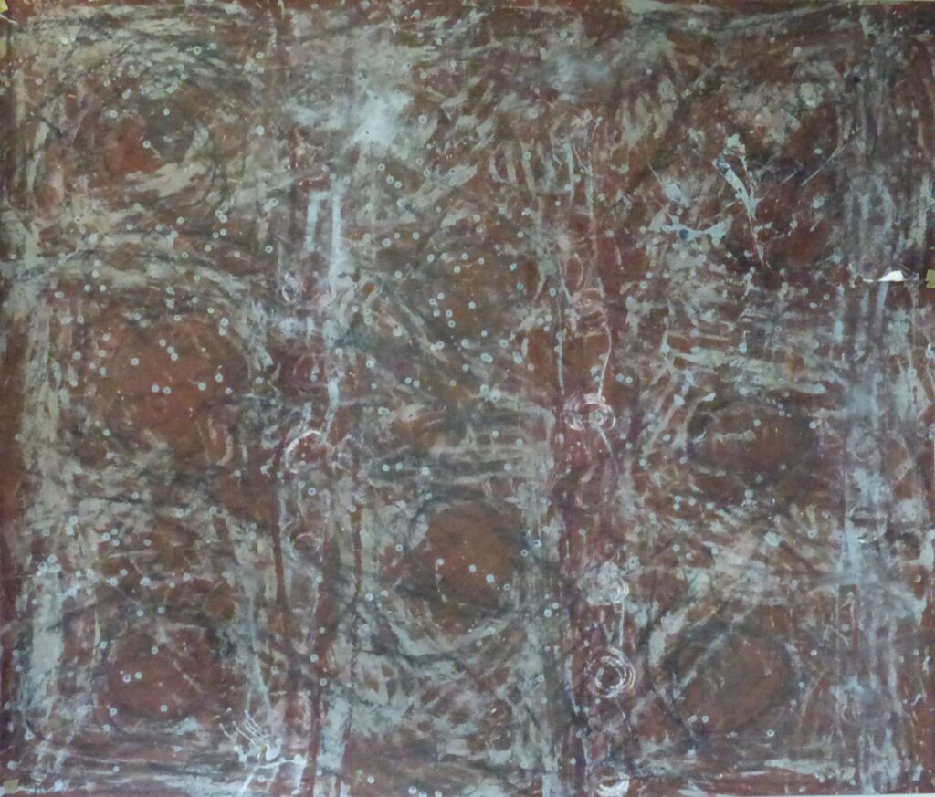 Bez tytułu, 150x165cm, 2009 r.