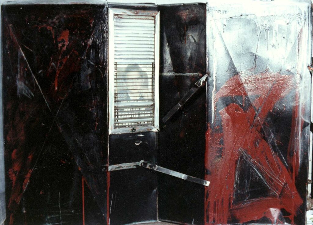 złom, metal, 1993r.